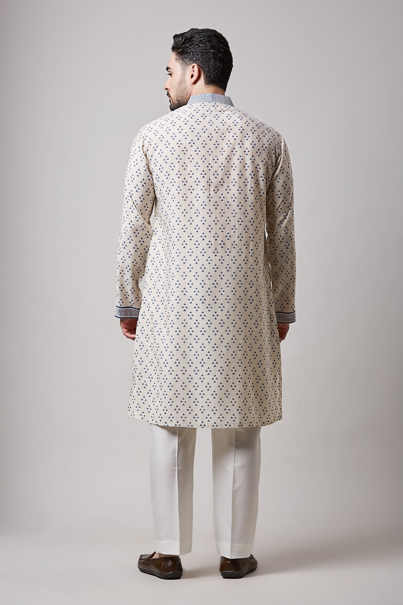 PARTHIV HAND BLOCK PRINTED KURTA SET