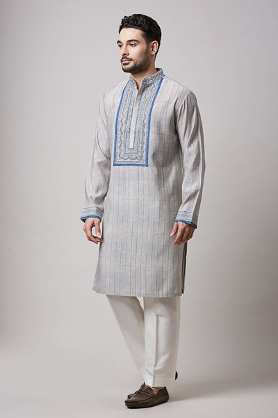 MOKSH HAND BLOCK PRINTED KURTA SET